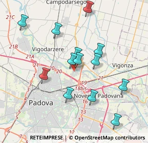 Mappa Di Castelfranco Veneto, 35129 Cadoneghe PD, Italia (3.63385)