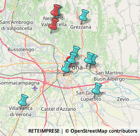 Mappa Vicoletto Valle, 37122 Verona VR, Italia (6.86636)