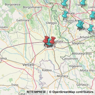 Mappa Via G. Luigi Lagrange, 28100 Novara NO, Italia (22.67615)