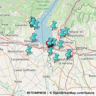 Mappa Via Secolo, 37019 Peschiera del Garda VR, Italia (10.995)