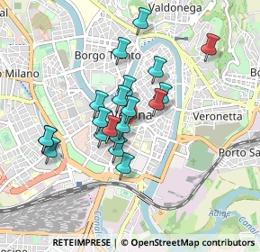 Mappa Via Andrea Paglieri, 37122 Verona VR, Italia (0.7165)