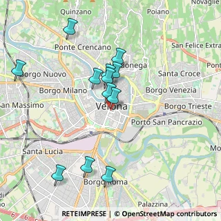 Mappa Vicolo Ghiaia, 37122 Verona VR, Italia (1.86583)