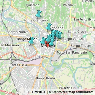 Mappa Vicolo Ghiaia, 37122 Verona VR, Italia (0.92917)