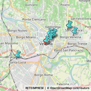 Mappa Vicolo Ghiaia, 37122 Verona VR, Italia (1.42091)