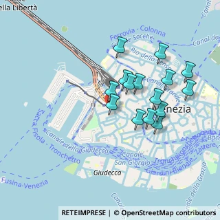 Mappa Fondamenta de la Fabbrica dei Tabacchi, 30135 Venezia VE, Italia (0.822)