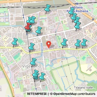 Mappa Via Bernardo Quaranta, 20139 Milano MI, Italia (0.655)