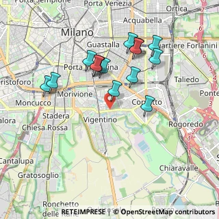 Mappa Via Bernardo Quaranta, 20139 Milano MI, Italia (1.77267)