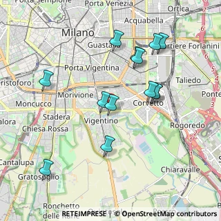 Mappa Via Bernardo Quaranta, 20139 Milano MI, Italia (1.93769)
