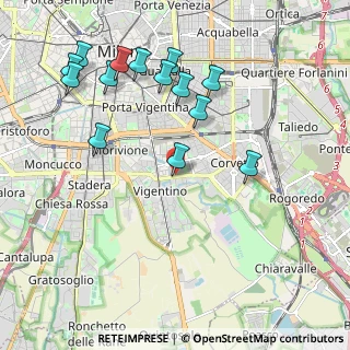Mappa Via Bernardo Quaranta, 20139 Milano MI, Italia (2.20786)