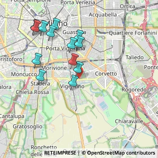 Mappa Via Bernardo Quaranta, 20139 Milano MI, Italia (2.04923)