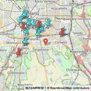 Mappa Via Bernardo Quaranta, 20139 Milano MI, Italia (2.11526)