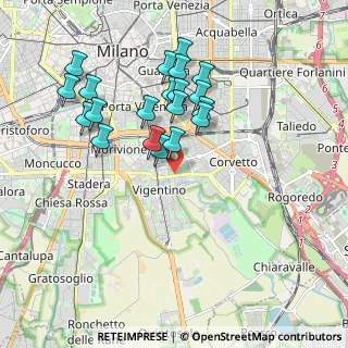 Mappa Via Bernardo Quaranta, 20139 Milano MI, Italia (1.7905)
