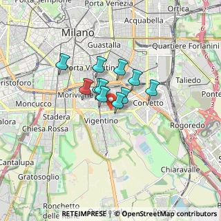 Mappa Via Bernardo Quaranta, 20139 Milano MI, Italia (1.00636)