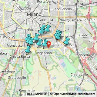 Mappa Via Bernardo Quaranta, 20139 Milano MI, Italia (1.32333)