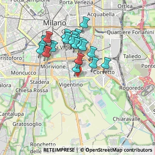 Mappa Via Bernardo Quaranta, 20139 Milano MI, Italia (1.6645)