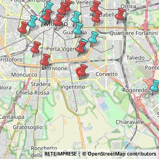 Mappa Via Bernardo Quaranta, 20139 Milano MI, Italia (2.8375)