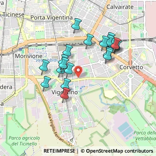 Mappa Via Bernardo Quaranta, 20139 Milano MI, Italia (0.873)