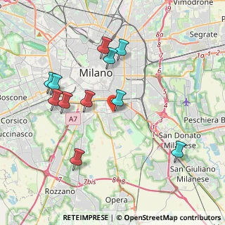 Mappa Via Bernardo Quaranta, 20139 Milano MI, Italia (3.97636)