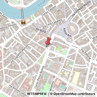 Mappa Corso Porta Nuova, 18a, 37122 Verona, Verona (Veneto)