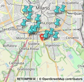 Mappa Via Virgilio Ferrari, 20141 Milano MI, Italia (1.63)