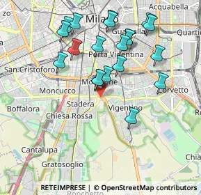 Mappa Via Virgilio Ferrari, 20141 Milano MI, Italia (1.9005)