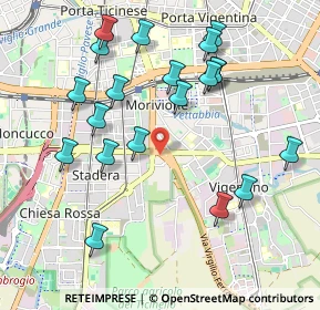 Mappa Via Virgilio Ferrari, 20141 Milano MI, Italia (1.0545)