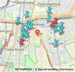 Mappa Via Virgilio Ferrari, 20141 Milano MI, Italia (0.9145)