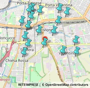 Mappa Via Virgilio Ferrari, 20141 Milano MI, Italia (1.069)