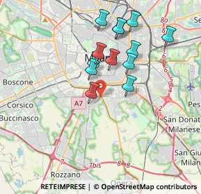 Mappa Via Virgilio Ferrari, 20141 Milano MI, Italia (3.31462)