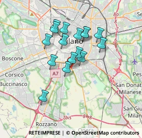 Mappa Via Virgilio Ferrari, 20141 Milano MI, Italia (2.80625)
