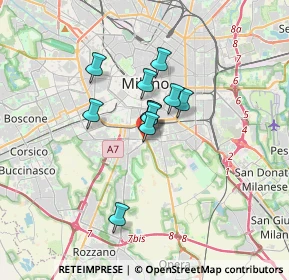 Mappa Via Virgilio Ferrari, 20141 Milano MI, Italia (2.11545)