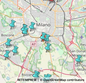 Mappa Via Virgilio Ferrari, 20141 Milano MI, Italia (5.521)