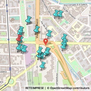 Mappa Via Virgilio Ferrari, 20141 Milano MI, Italia (0.23793)