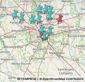 Mappa Via Virgilio Ferrari, 20141 Milano MI, Italia (14.6875)