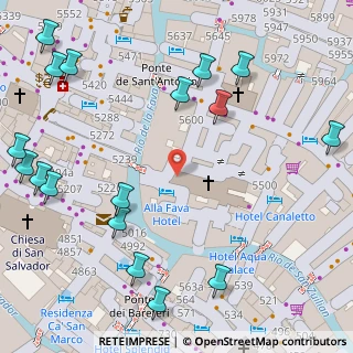 Mappa Calle delle Acque, 30124 Venezia VE, Italia (0.1035)