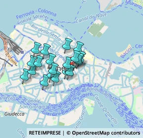 Mappa Calle delle Acque, 30124 Venezia VE, Italia (0.6165)