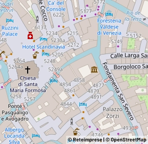 Mappa Corso De Mezzo, 30122 Venezia VE, Italia (0.06538)