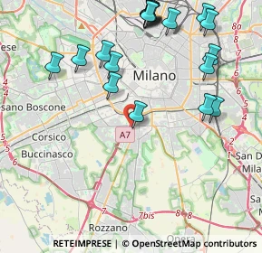Mappa Via Privata Renzo e Lucia, 20100 Milano MI, Italia (4.91211)