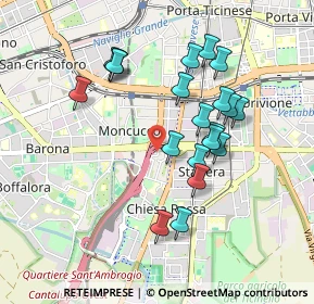 Mappa Via Privata Renzo e Lucia, 20100 Milano MI, Italia (0.8525)