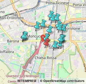 Mappa Via Privata Renzo e Lucia, 20100 Milano MI, Italia (0.6955)