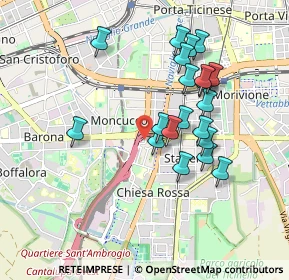 Mappa Via Privata Renzo e Lucia, 20100 Milano MI, Italia (0.8375)