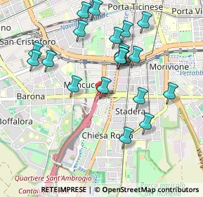 Mappa Via Privata Renzo e Lucia, 20100 Milano MI, Italia (0.991)