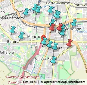 Mappa Via Privata Renzo e Lucia, 20100 Milano MI, Italia (0.966)