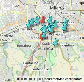 Mappa Via Privata Renzo e Lucia, 20100 Milano MI, Italia (1.31412)