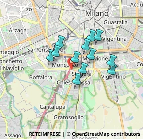 Mappa Via Privata Renzo e Lucia, 20100 Milano MI, Italia (1.26333)