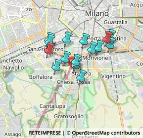Mappa Via Privata Renzo e Lucia, 20100 Milano MI, Italia (1.3)
