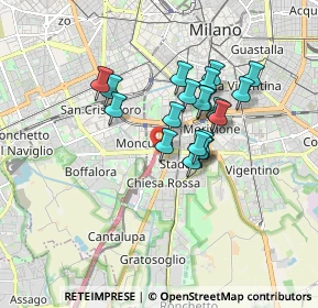 Mappa Via Privata Renzo e Lucia, 20100 Milano MI, Italia (1.328)