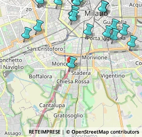 Mappa Via Privata Renzo e Lucia, 20100 Milano MI, Italia (2.863)