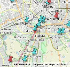Mappa Via Privata Renzo e Lucia, 20100 Milano MI, Italia (2.55867)