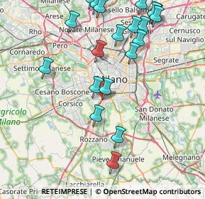 Mappa Via Privata Renzo e Lucia, 20100 Milano MI, Italia (9.408)